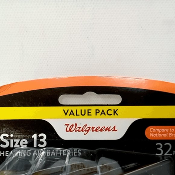 Lot of 3 Walgreens Hearing Aid Batteries Size 13 32-Pack 1.45 Volt mercury free - Picture 4 of 5